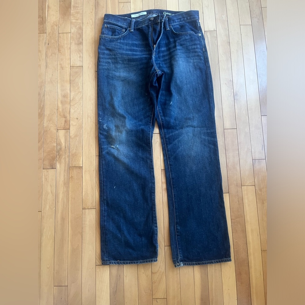Gap Mens distressed jeans 34 x 34